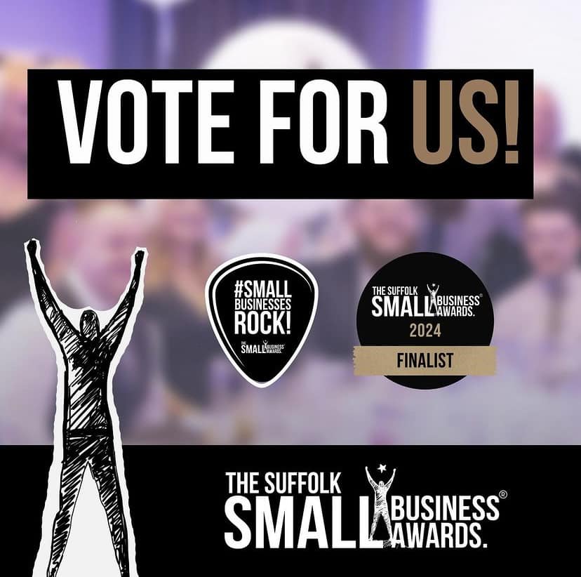 2024' SUFFOLK SMALL BUSINESS AWARDS FINALIST!